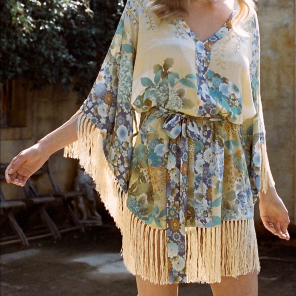 Willow Tasseled Mini Dress, TRADE?